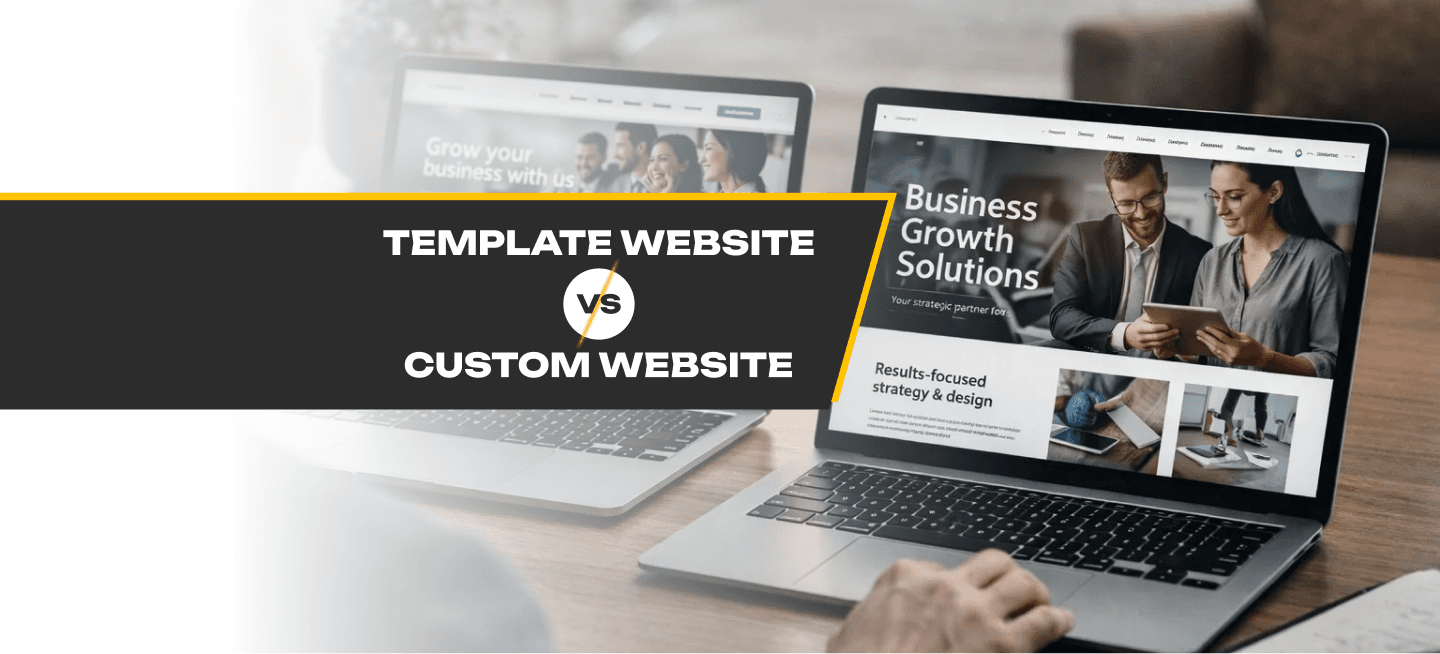 Template Website vs Custom Website for Growing Businesses