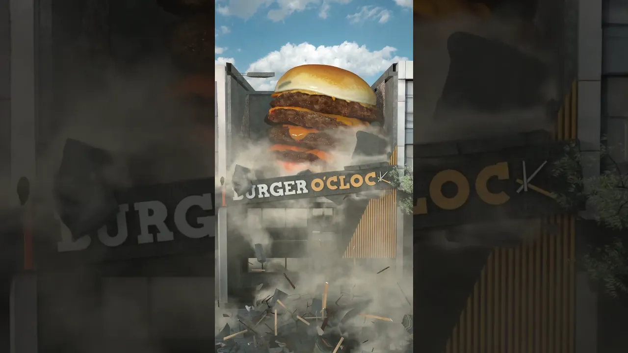 HTSolutions x Burger O'Clock CGI Series Continued