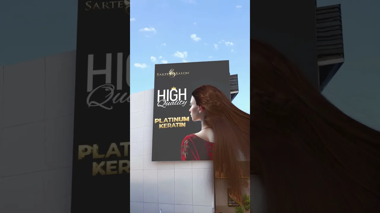 CGI for a Hair Saloon By HTSolutions